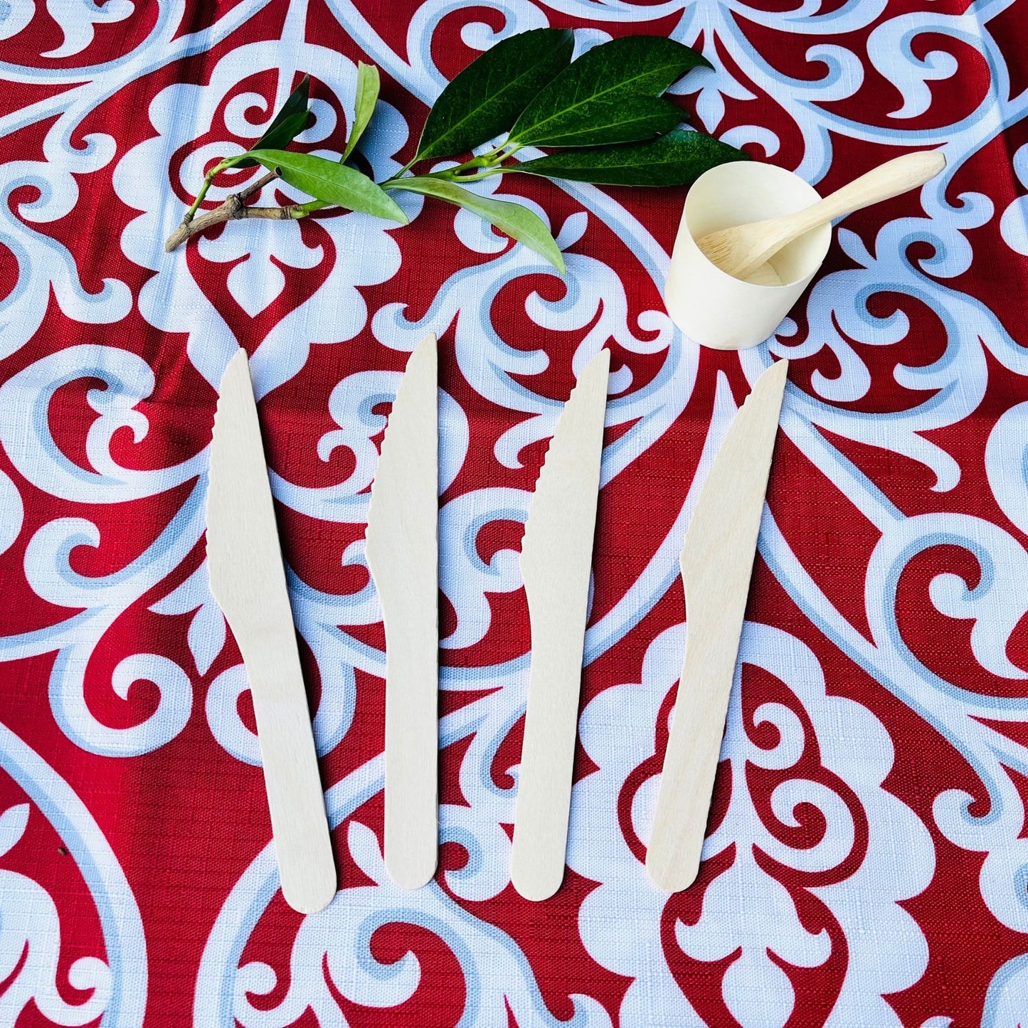 Disposable Biodegradable Bamboo Knife 170mm