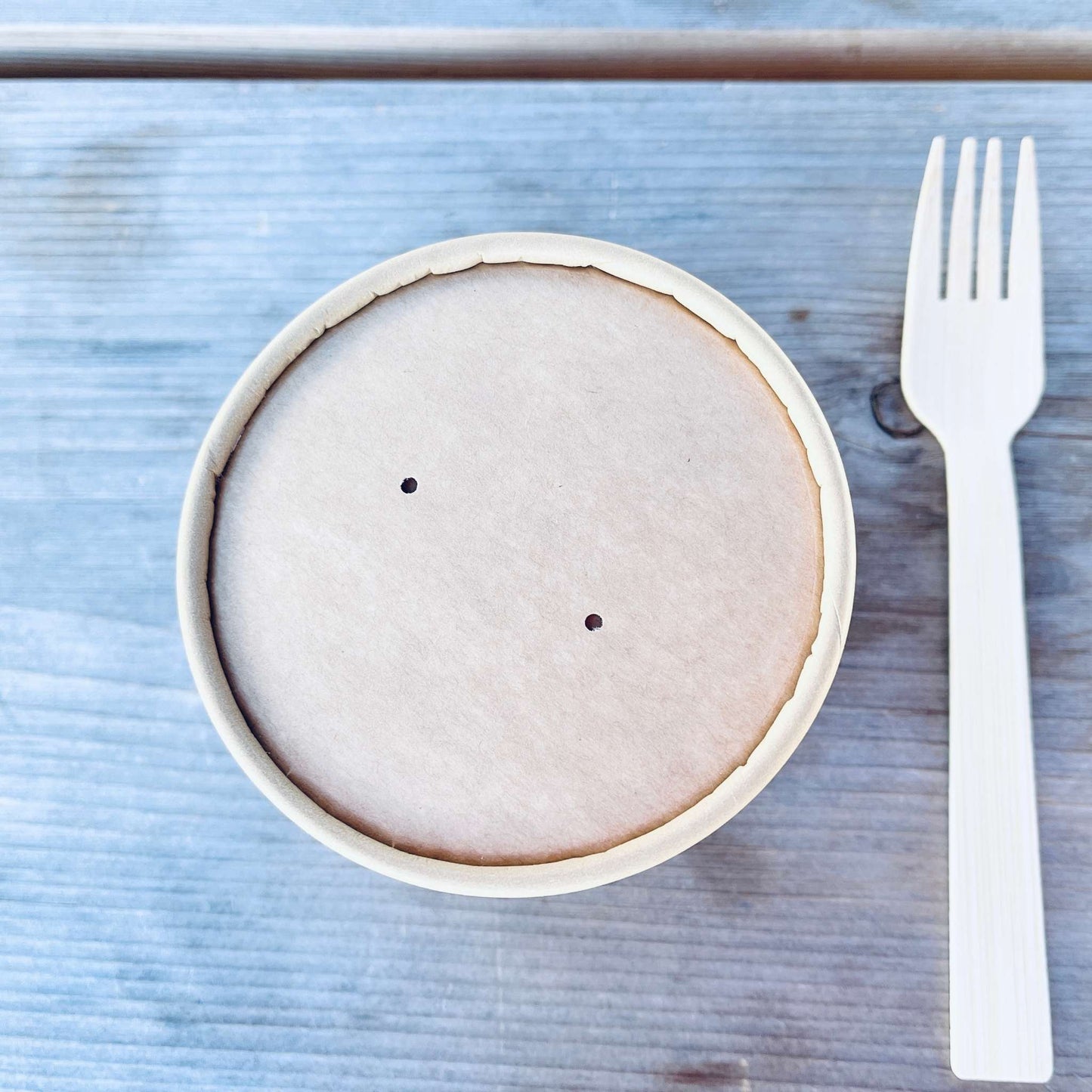 12 Ounce Biodegradable Kraft Paper Soup Container