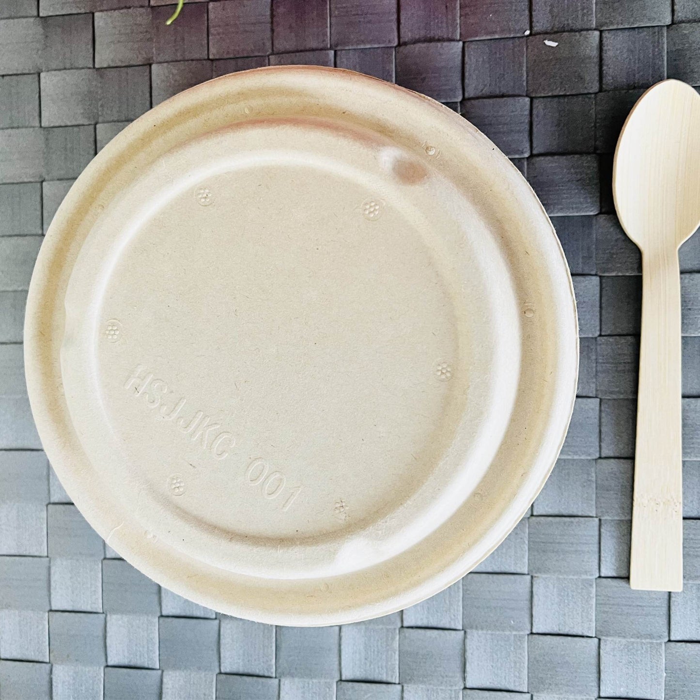 450ml Compostable White Salad Rice Bowl container