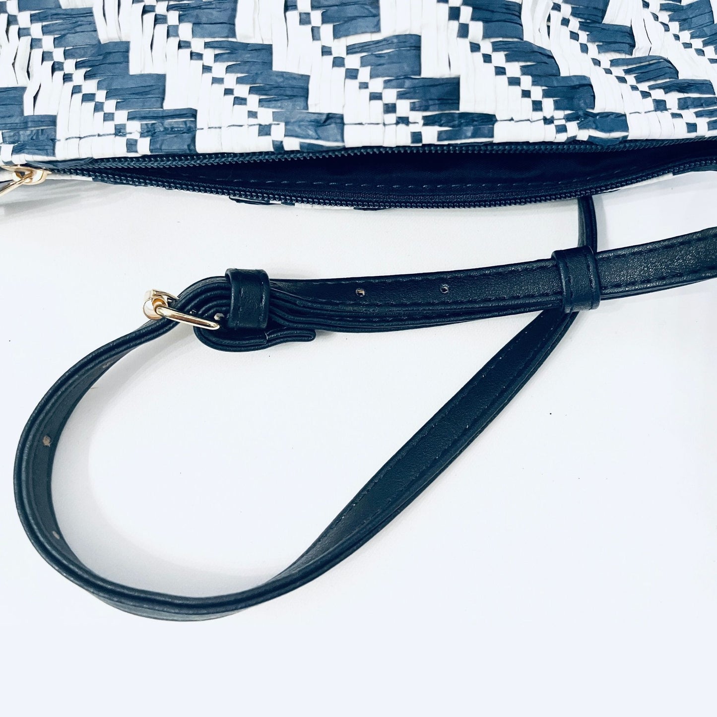 Nautical Woven Shoulder Bag