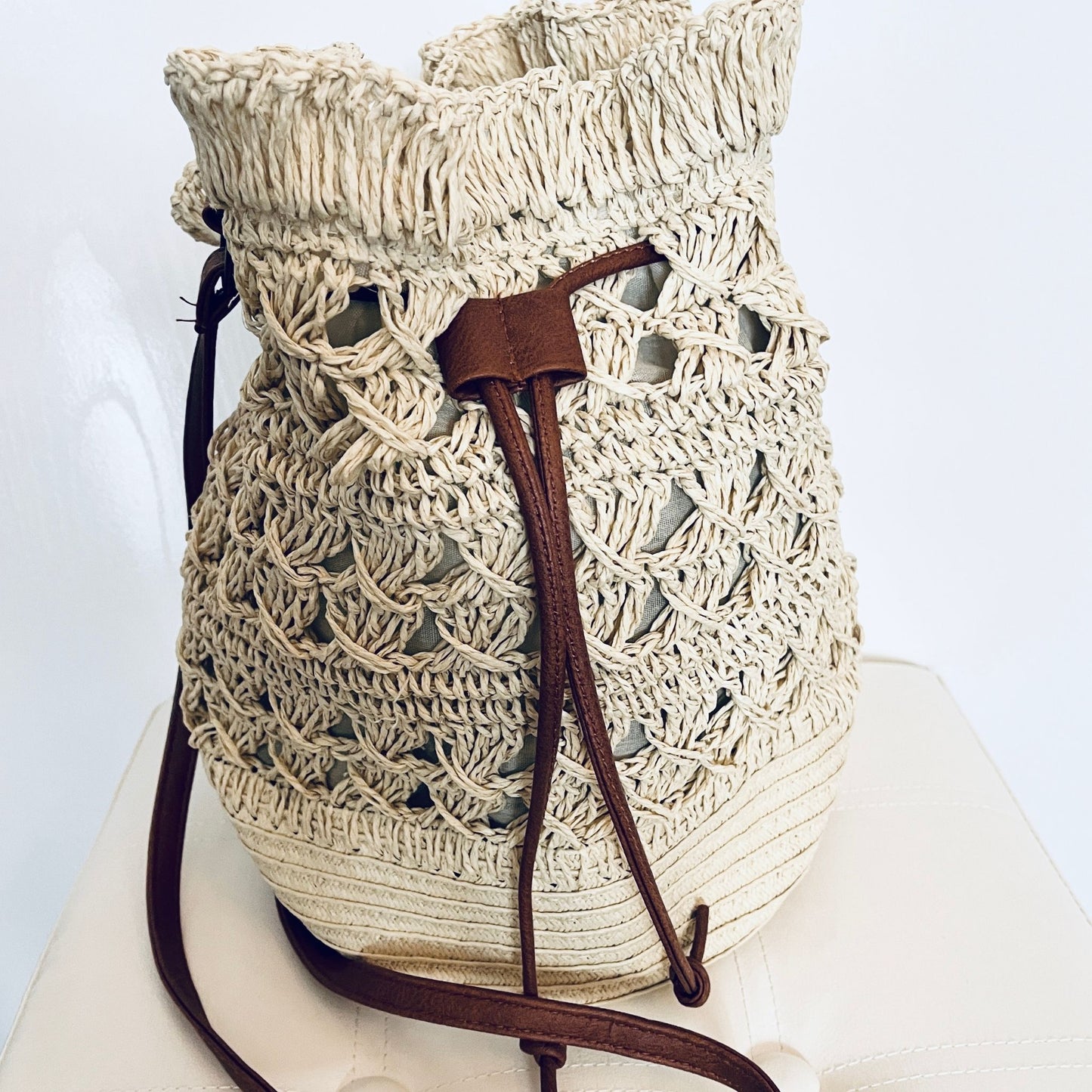 Macrame Satchel