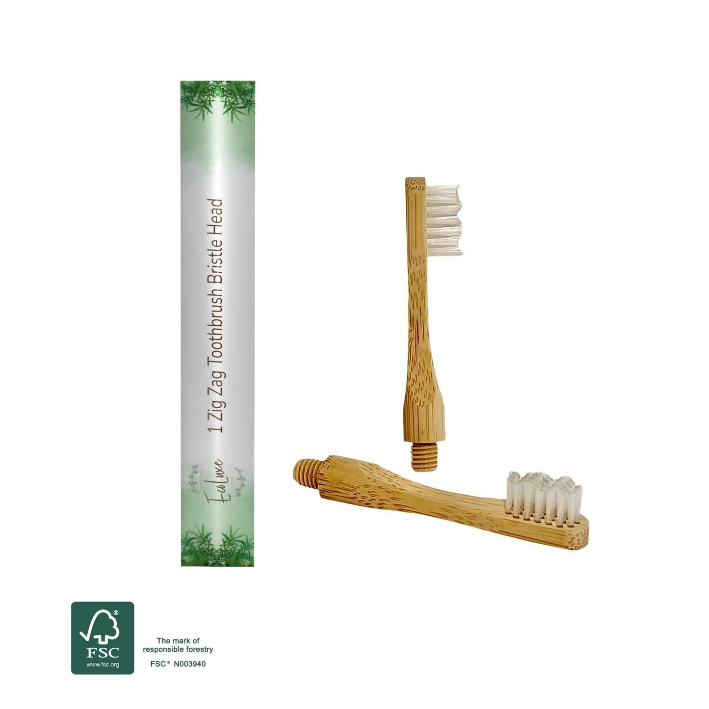 Bamboo Toothbrush Sustainable Bristle Adult Size 4 shapes